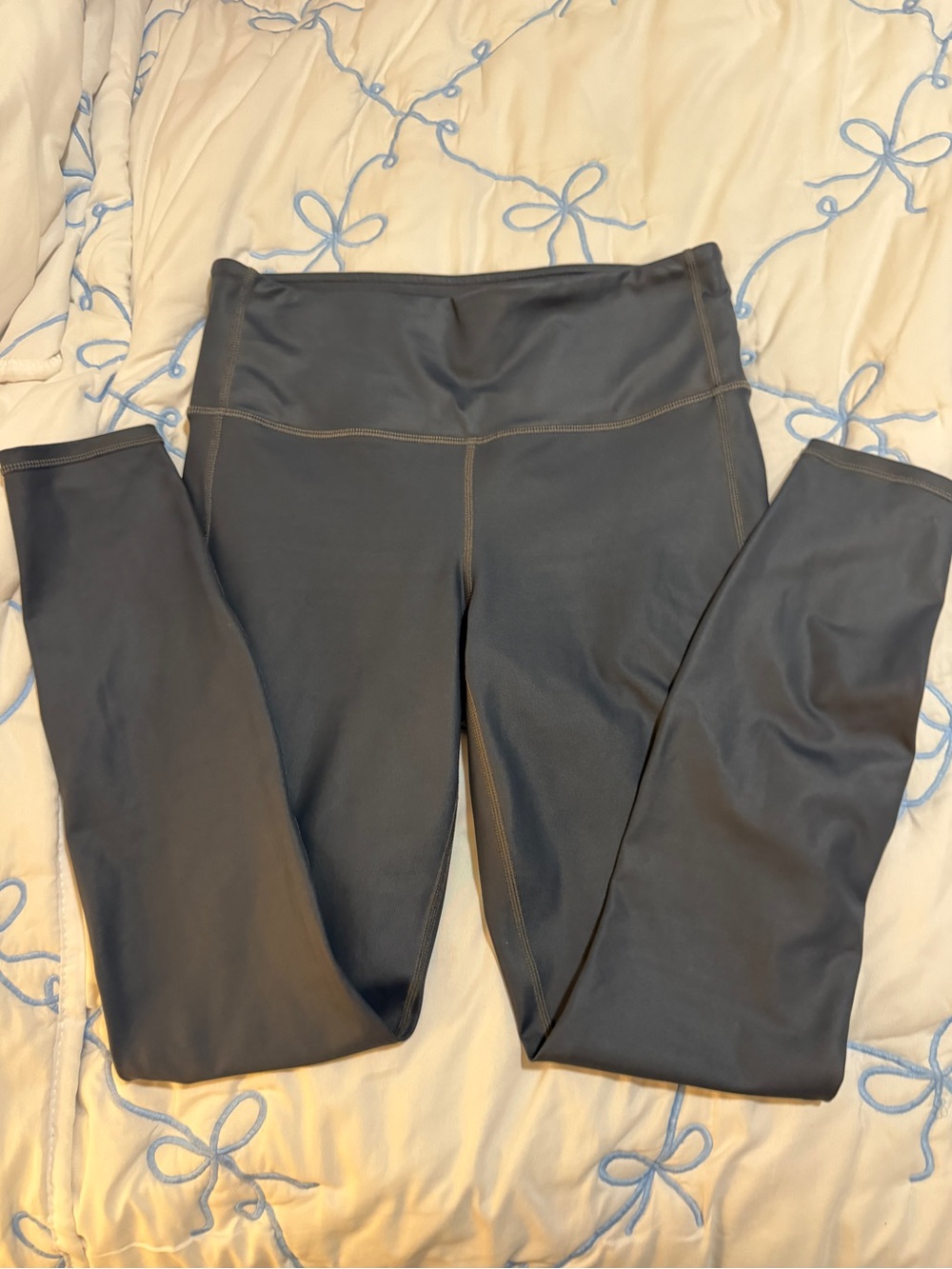 Athleta Navy High-Waist Performance Leggings